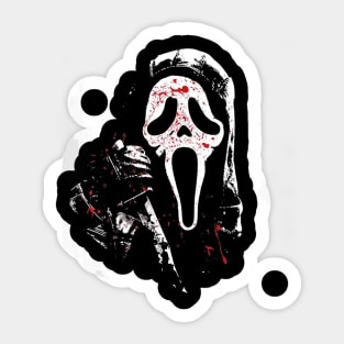 Scream Ghostface Sticker